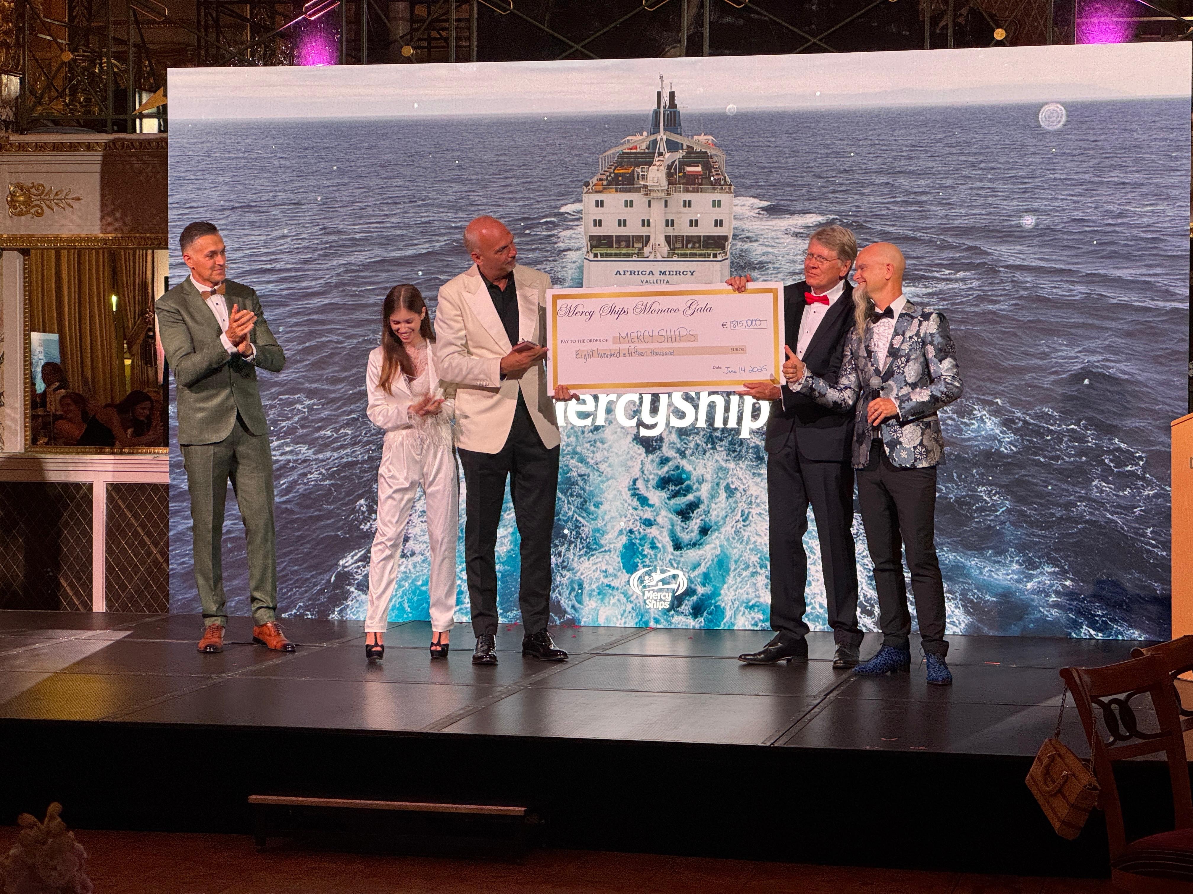 Mercy Ships Monaco Gala event