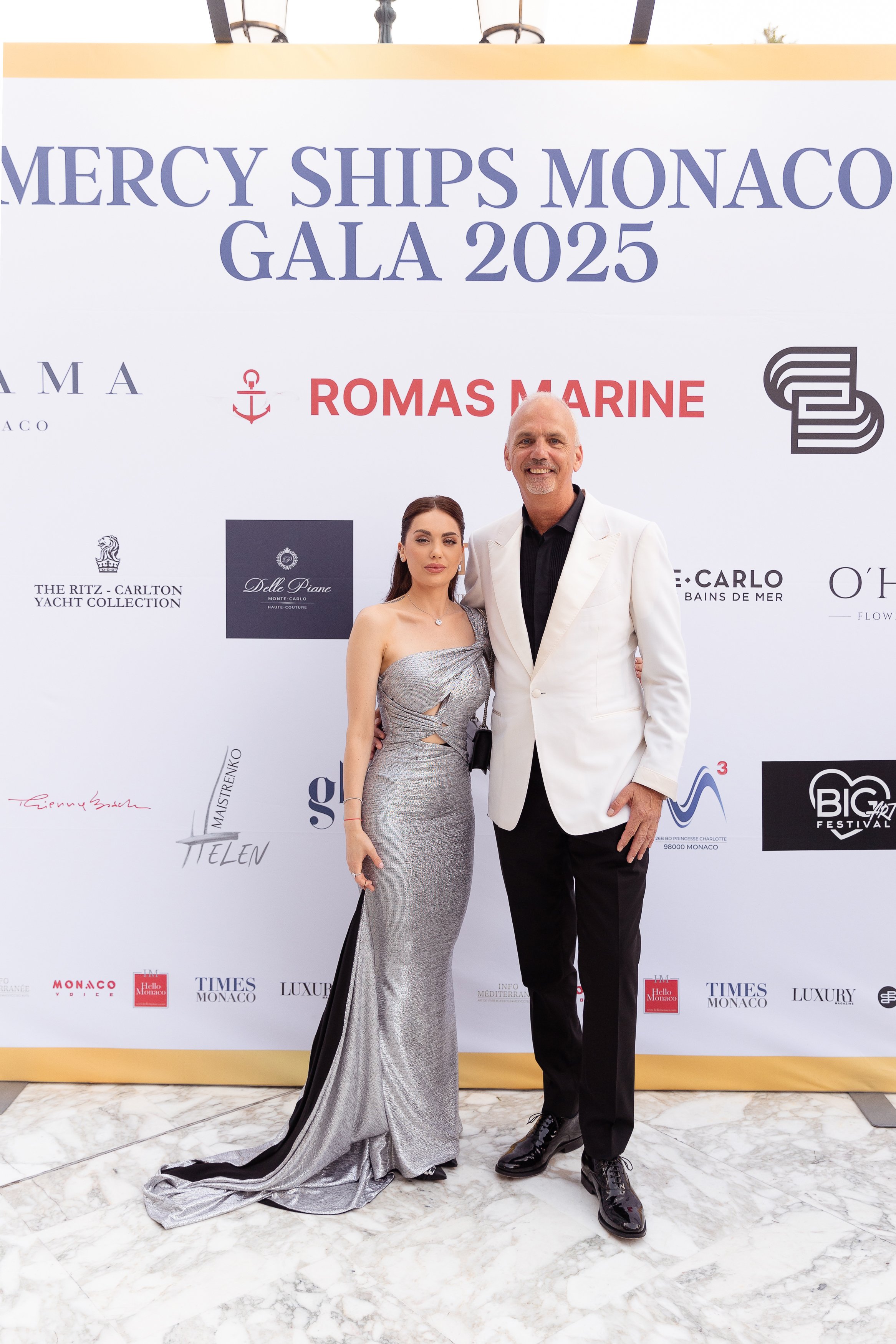 Mercy Ships Monaco Gala Brautigam